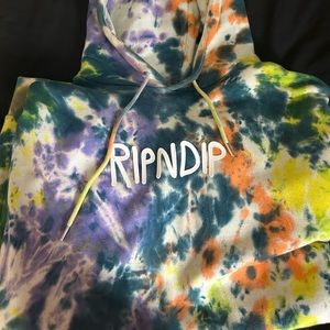 RipNDip rubber logo sweatshirt